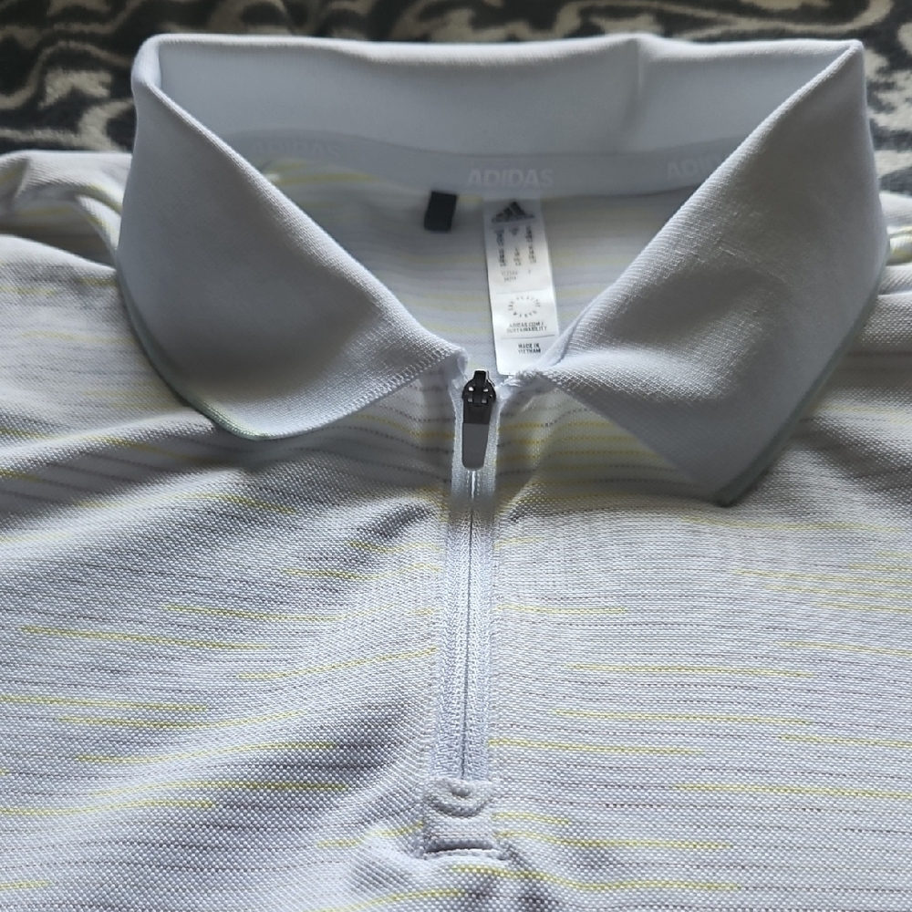 Adidas Women's White Polo Shirt - Picture 4 of 4